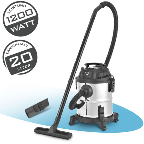 STAHLWERK VCL-1200 ST aspirador en seco y húmedo con 1200 W 20 litros