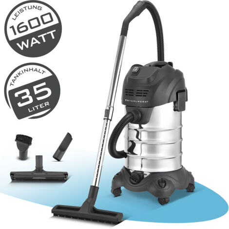 STAHLWERK VCL-1600 ST Aspirateur eau et poussières de 1600 W 35 litres