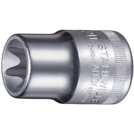 Stahlwille 1/2" (12,5mm) Steckschlüsseleinsatz Innen-TORX E20 L.38mm