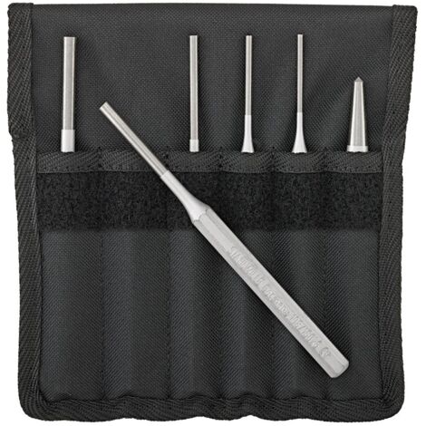 Stahlwille 105-108/6T Satz Splinttreiber, Körner 6-teilig in Testiltasche