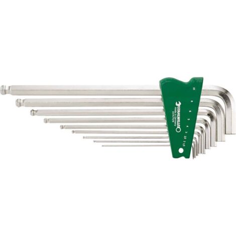 Stahlwille 10771/8 SATZ KUGELKOPF-WINKELSCHRAUBENDREHER TORX 8TLG. Clé mâle coudée Y649163