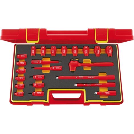 Stahlwille 12171/19/4 VDE Steckschlüssel-Satz 3/8" tur Quickrelease 3/8