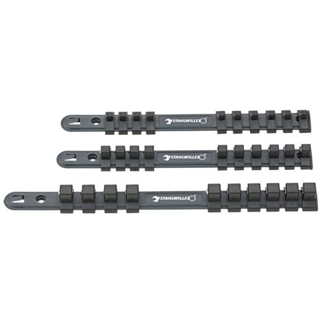 Stahlwille 12916/12917/12918 Steckschlüsselleisten 1/4 + 3/8 + 1/2 Zoll