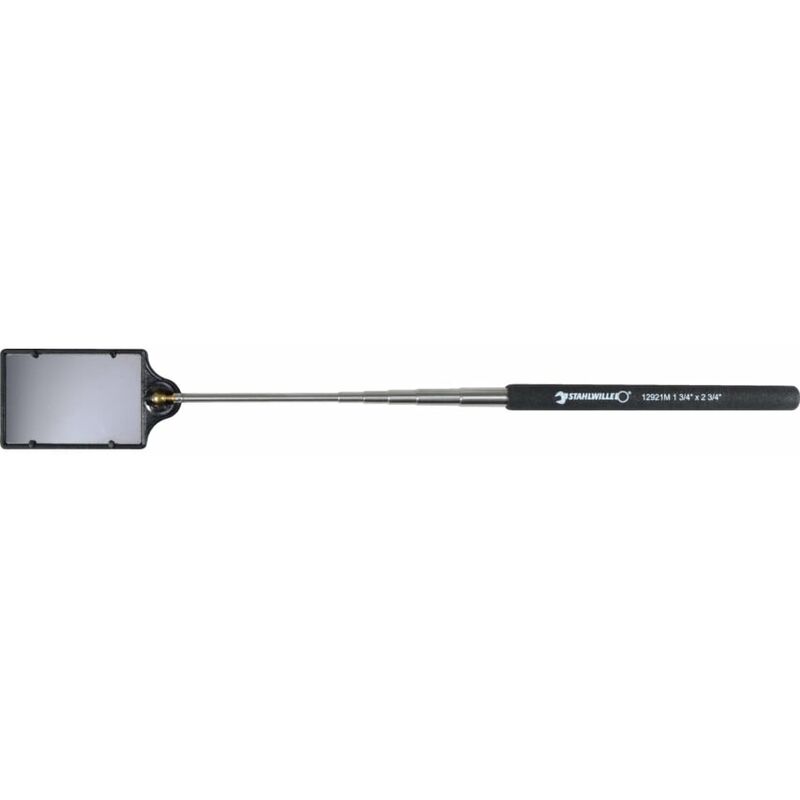 Stahlwille - 12921 M1.3/4'XM2.3/4' Telescopic St/St Rectangular Mirror