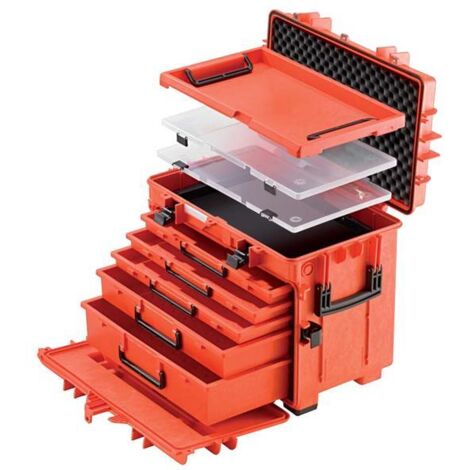 Stahlwille 13217 LR Werkzeug-Trolley, rot