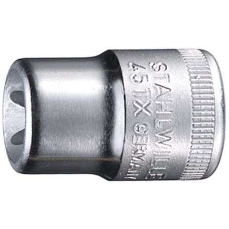 Stahlwille 3/8" (10mm) Steckschlüsseleinsatz Gr.E5 TORX Gr.4,7mm in L.28mm