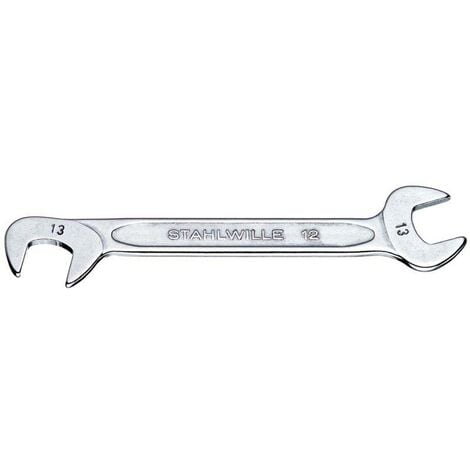 Stahlwille 40061313 12 13 Clé à fourche double Ouverture de clé (métrique) 13 mm W630622