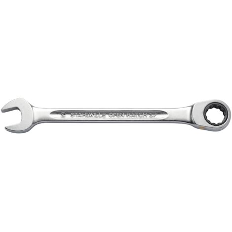 Stahlwille 40171616 Llave combinada con carraca 16 mm cromo