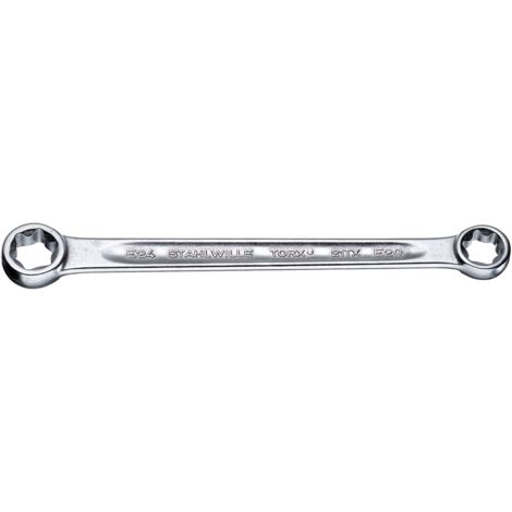 STAHLWILLE 41252024 Llave de dos bocas en estrella Serie 21 TX E 20 x E 24