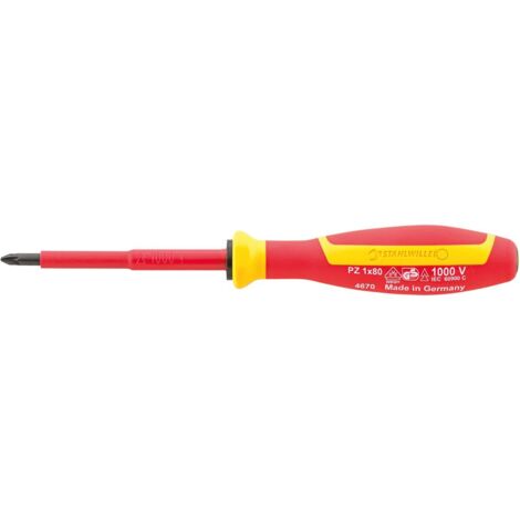 Stahlwille 4670 VDE 1 4770 VDE Kreuzschlitzschraub endreher DRALL