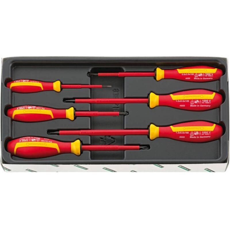 Stahlwille 4695 VDE VDE SCHRAUBENDREHERSATZ Kit cacciaviti