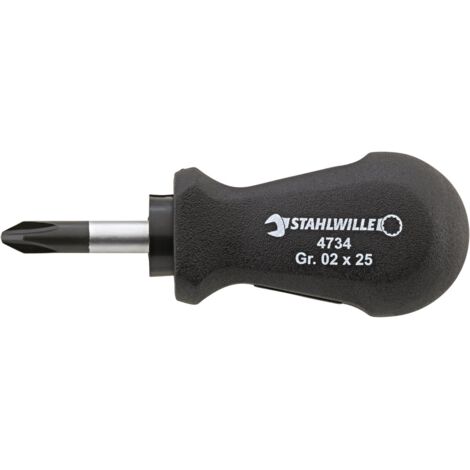 Stahlwille 4734 Gr. 1 Kreuzschlitzschraubendreher  DRALL