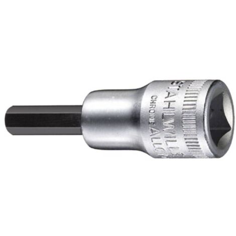 Stahlwille 49 7 02050007 Brugola interna Inserto giravite a bussola 7 mm 3/8 (10 mm)