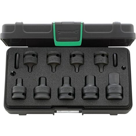 Stahlwille 54IMP/9 KN Kit di chiavi a bussola metrico 1/2 (12.5 mm) 13 parti 96231501