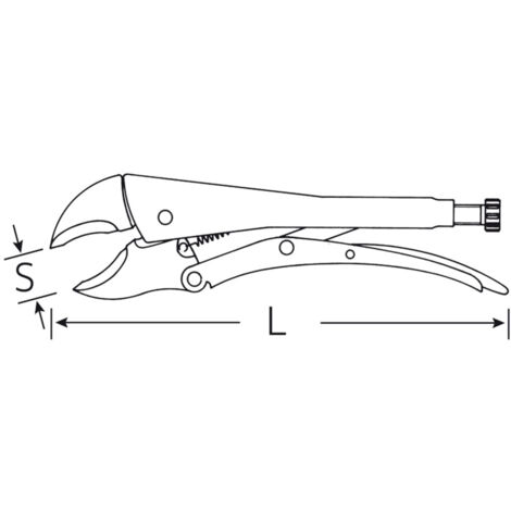 STAHLWILLE 65642145 - étrier pince 6564 2 145