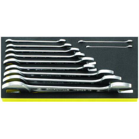 Stahlwille 96830167 TCS10/11,6X7-34X36MM Jeu de clés plates doubles Ouverture de clé (métrique) 6 - 36 mm