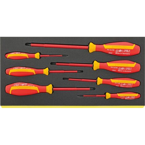 STAHLWILLE 96838785 Bandeja TCS con juego de destornilladores TCS 4665/4670