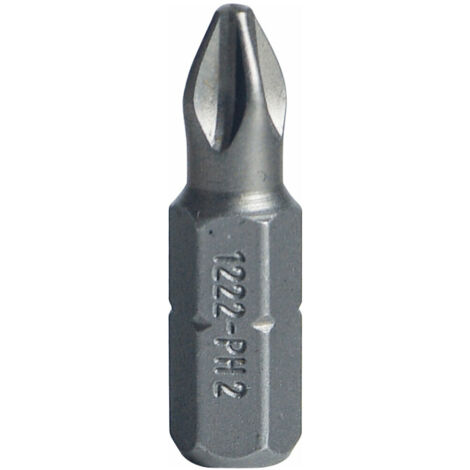 Stahlwille Bit-Schraubendrehereinsatz PH Gr.2 Außen-6kant C 6,3mm L.25mm
