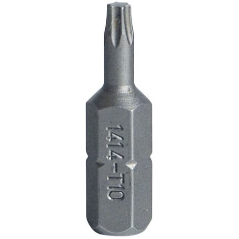 Stahlwille Bit-Schraubendrehereinsatz TORX T 10 Außen-6kant C 6,3mm L.25mm