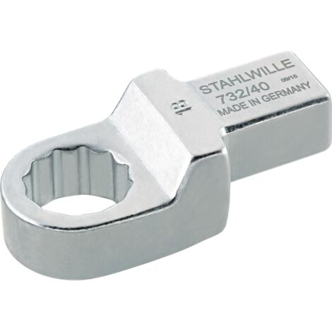 Stahlwille clé polygonale à fourche interchangeable 732/40 14 ouverture de clé 14 mm 14 x 18 mm - 58224014