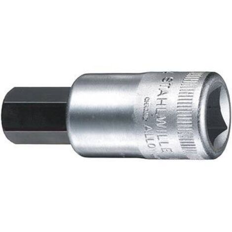 STAHLWILLE Douille tournevis 6 pans, 1/2 pouce 1/2 Pouces