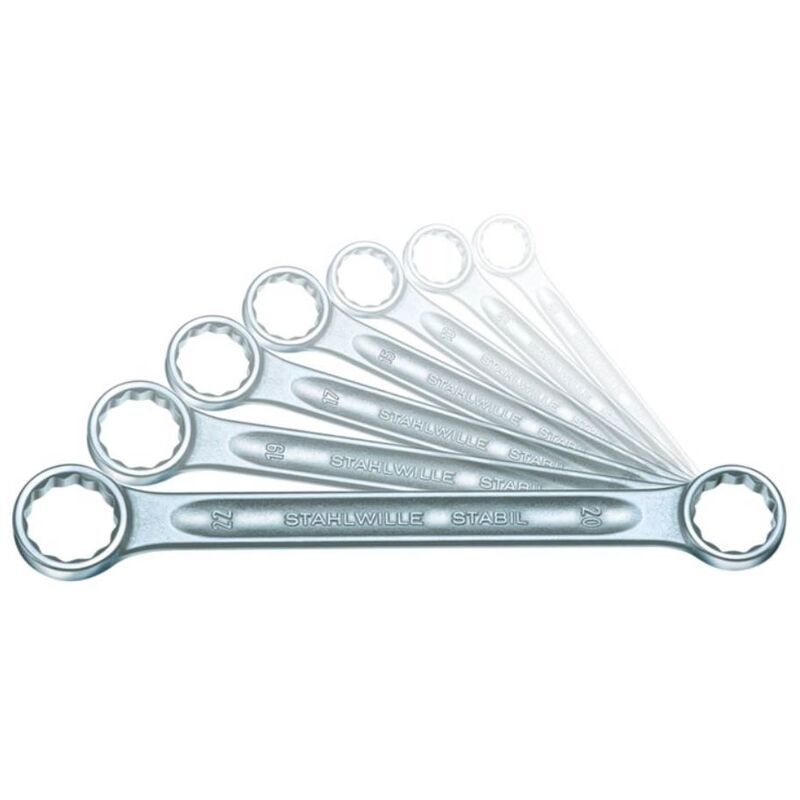 

Juego de llaves de doble anillo de 6-32 mm, 10 piezas | 96410501 - Stahlwille