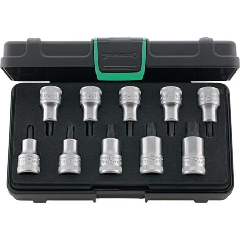 Stahlwille SchraubendreherEins.Garnitur1/210-tlg. Torx