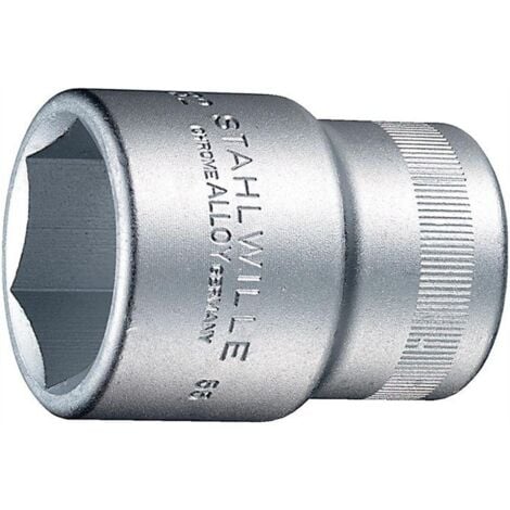 Stahlwille Steckschlüsseleinsatz 55 3/4″ 6-kant Schlüsselweite 19 mm Länge 50 mm - 5010019