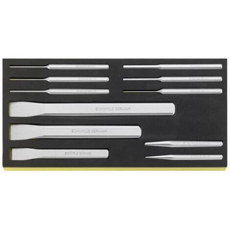 Stahlwille TCS 102-108/11 Meißel, Körner, Splinttr eiber in TCS Einlage