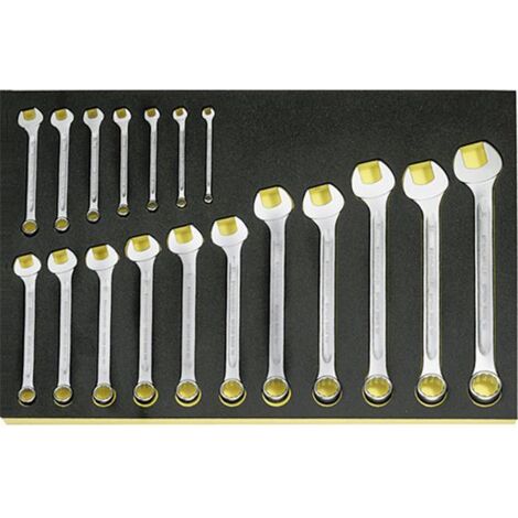 Stahlwille TCS 13/18, 6-24 Ring-Maulschlüssel-Satz Box Ring-Maulschluessel