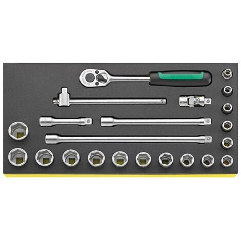 Stahlwille TCS 456/16/6 Steckschlüssel-Satz 3/8" 22-Teilig
