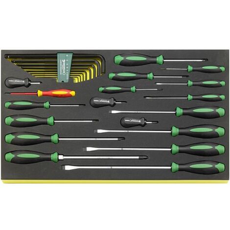 Stahlwille TCS 4620/4660VDE+10767 Schraubendreher Satz DRALL+