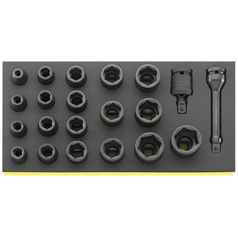 Stahlwille TCS 50IMP/19/2 Werkzeugsortiment L-CONTROL EINLAGEN-SYSTEM
