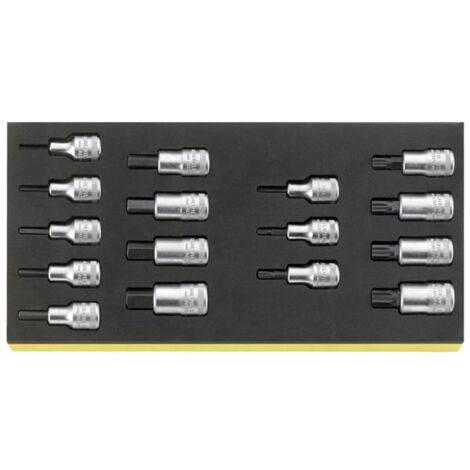 Stahlwille TCS 54/54X/16 Steckschlüsseleinsätze 1/ 2" in TCS Einlage