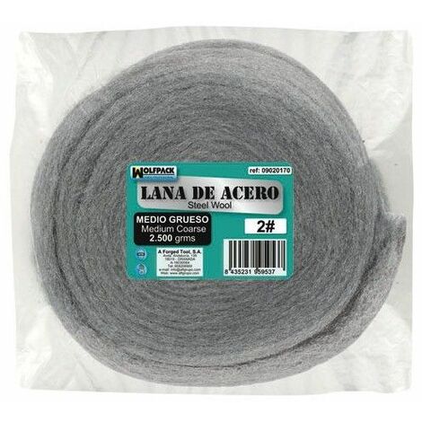 Stahlwolle 2.500 g   Glatt "0"