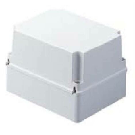 BOÎTE À PAROIS LISSES POUR DÉRIVATION ET POUR APPAREILLAGES ÉLECTRIQUES ET ÉLECTRONIQUES - COUVERCLE HAUT - IP56 - DIMENSIONS INTERNES 380X300X180 - PAROIS LISSES