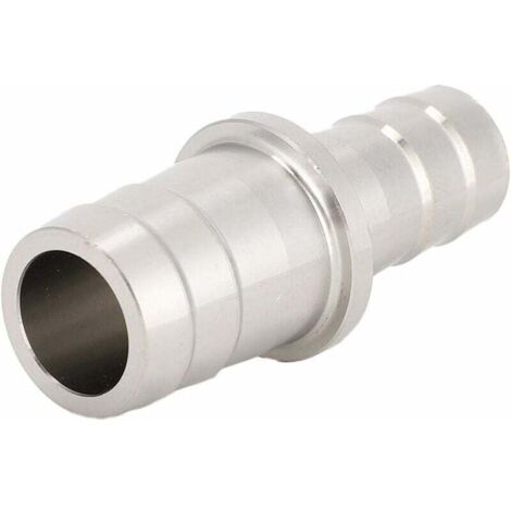 Stainless steel aquarium hose adapter, fish tank water hose adapter, converter, aquarium hose fitting (12mm to 16mm)