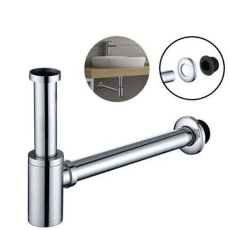 Stainless Steel Basin Siphon, Adjustable Height, G1-1-4" Siphon Set