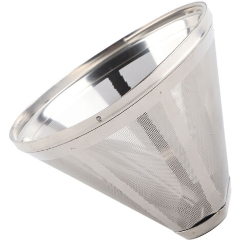 Stainless Steel Basket Type Coffee Filter Drip Type Tea Free Paper Coffee Filter
