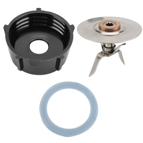 Stainless Steel Blade with Bottom Base Sealing Ring Juice Extractor Blender Replacement Set