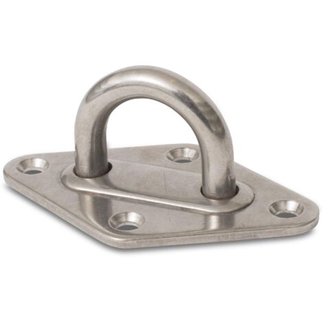 Stainless Steel Bridge Silver 50 x 80 mm