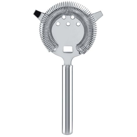 Stainless Steel Cocktail Drainer Filter Beverage Filtering Tool for Bar Restaurant 19.710.4cm