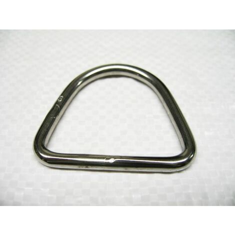 Stainless Steel D Ring 3MM x 30MM (Rigging Hardware Webbing Buckles)