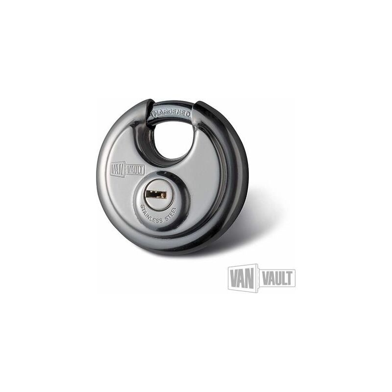 Van Vault - Stainless Steel Disc Padlock 70mm S10063