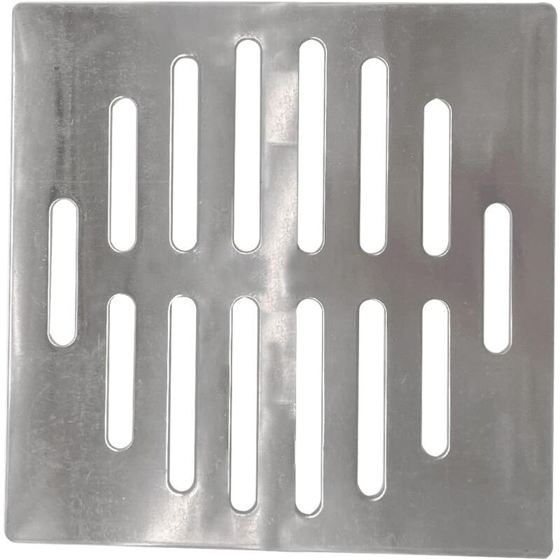Image of Stainless steel drain cover, square, 15&hellip;