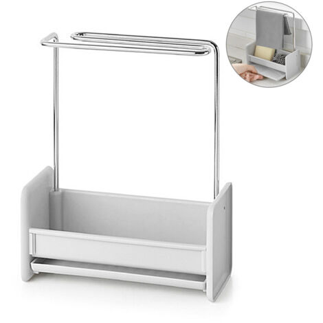 Stainless steel Drain Rack Cleaning Tool Storage Rack for Kitchen
