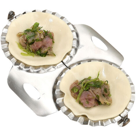 Stainless Steel Dumpling Clip Double Headed Manual Dumplings Mold Dumpling Maker