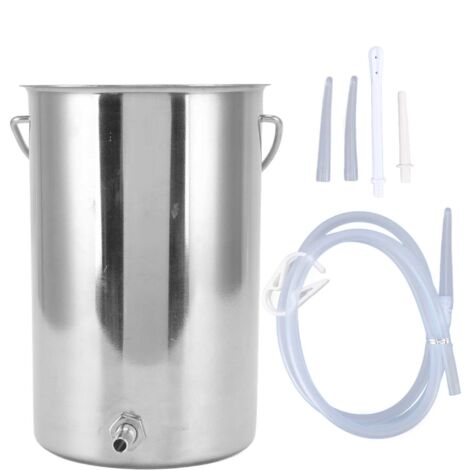 Stainless Steel Enema Bucket Food Grade Coffee Enema Bucket Kit for Household Cleaning Detox Equipment