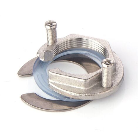 Stainless Steel Faucet Fixing Nut Set, Prevents Kitchen and Bathroom Faucets from Loosening, 31mm Single Hole Nut Connector YMYNY