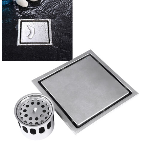[Stainless Steel Floor Drain] Drainium [SD150] Stainless de qualité, odor resistant, 150 x 150mm